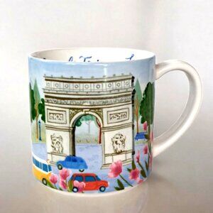 Sur La Table Mug Paris France Arc De Triomphe Cafe Bistro White